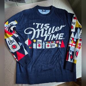 It's Miller Time Ugly Sweater